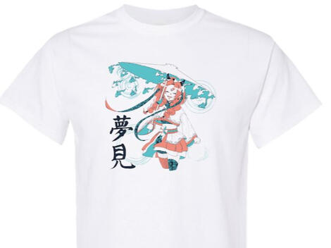 Koi girl shirt