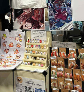 keycaps on the table