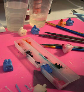 painting process