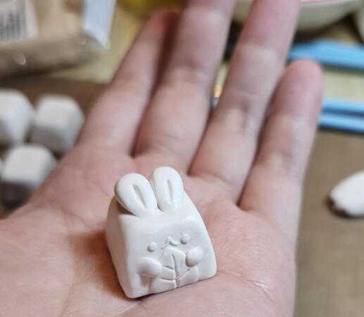 original craft mochi bunny